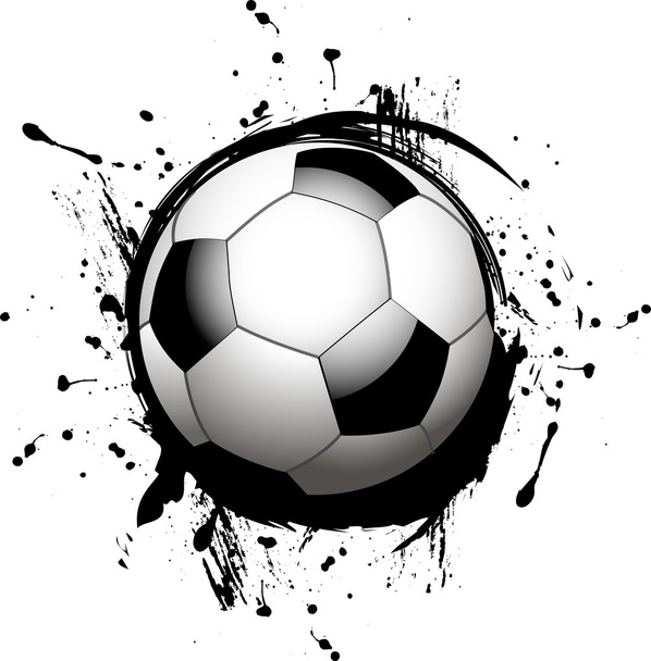 Векторный футбол (футбол)
) - Вектор,изображение