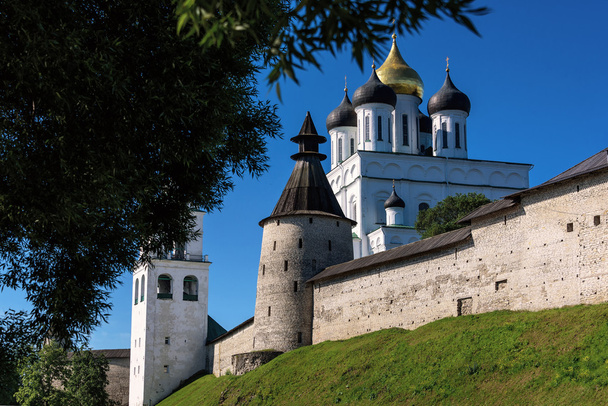 Ancient walls of the Pskov Kremlin - Fotó, kép