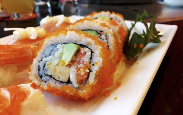 Sushi set de primer plano
. - Foto, imagen