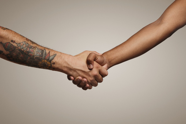 men shake hands - Photo, Image