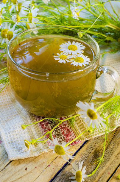 Ромашковый травяной чай
 - Фото, изображение