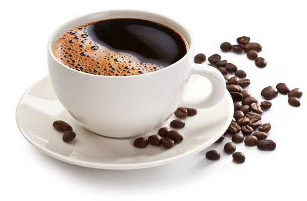 tasse de café et haricots - Photo, image