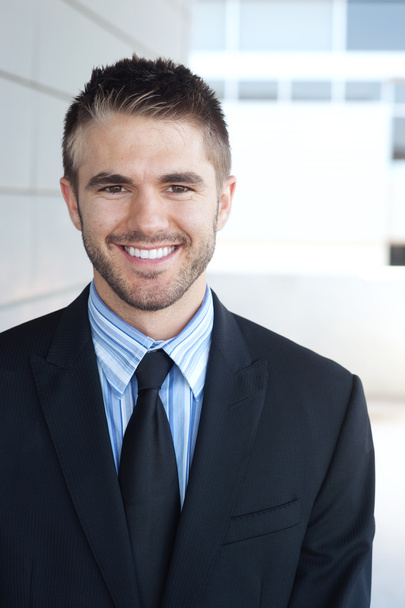 portrait of a handsome young businessman - Photo, Image
