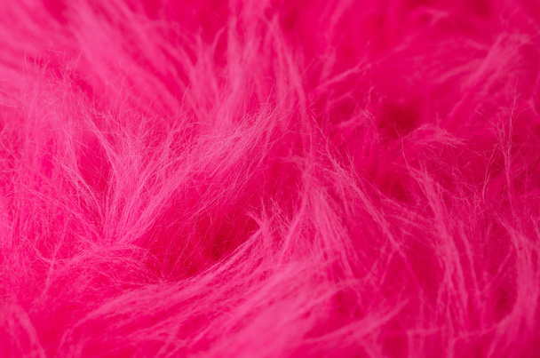 ピンクのぬいぐるみ生地水平 - 写真・画像