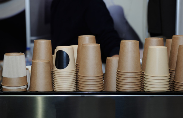 paper cups for coffee - 写真・画像