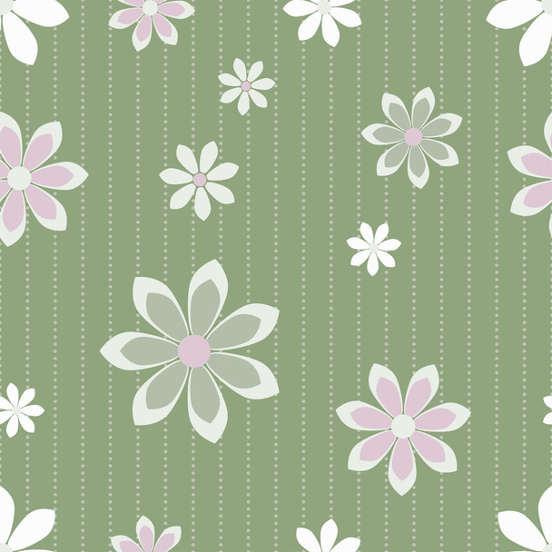 Abstract Floral Pattern. - Vector, Image