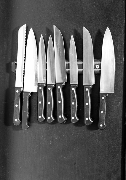 kit couteaux sur base magnétique
 - Photo, image