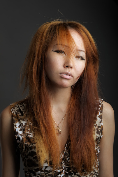 asiatische Frau posiert - Foto, Bild