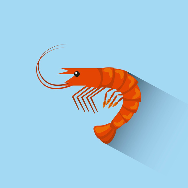 смачні морепродукти тварини омарів
 - Вектор, зображення