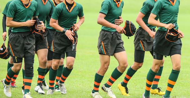 gioco di rugby in Giappone
 - Foto, immagini