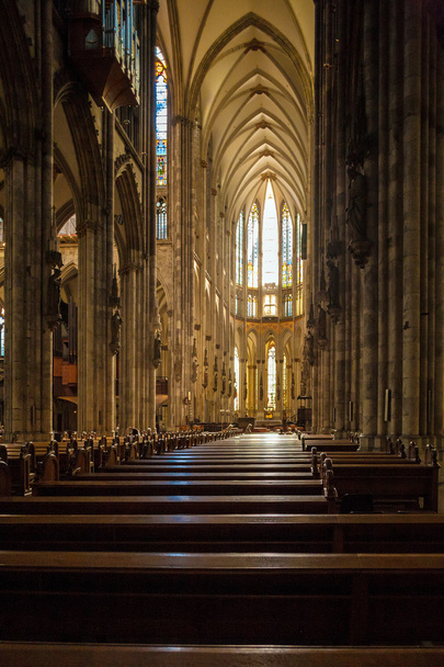Интерьер Кёльнского собора, Германия - Фото, изображение
