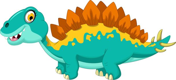 dibujos animados divertidos stegosaurus
 - Foto, imagen