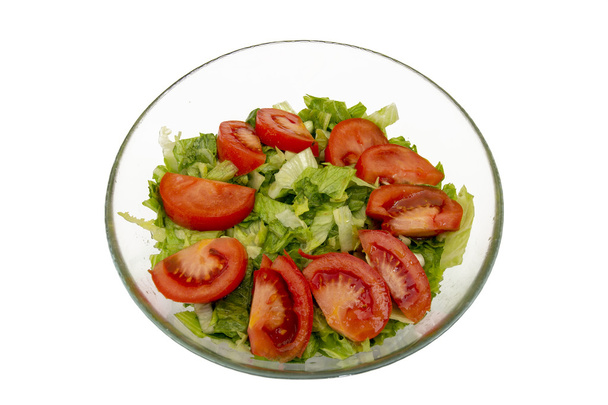 Plantaardige salade in een kom - Foto, afbeelding