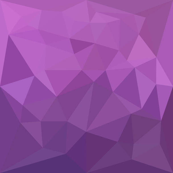 Pflaume lila abstrakt niedrigen Polygon Hintergrund - Vektor, Bild