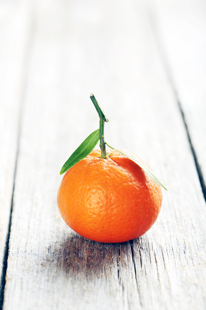 Ripe mandarin on  table - Photo, Image