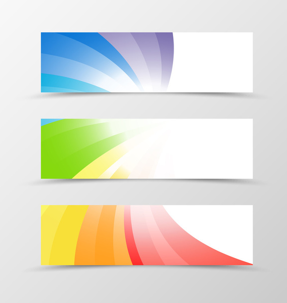 Set of banner design - Vector, Image