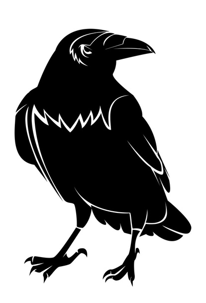 Vettore di corvo
 - Vettoriali, immagini