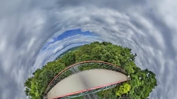 kleiner winziger Planet 360 Grad - Filmmaterial, Video