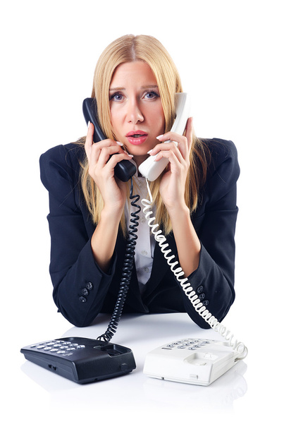 Businesswoman talking on the phone - Foto, Imagen