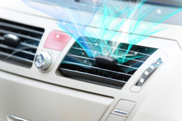 Sistema de ventilación del coche
 - Foto, Imagen