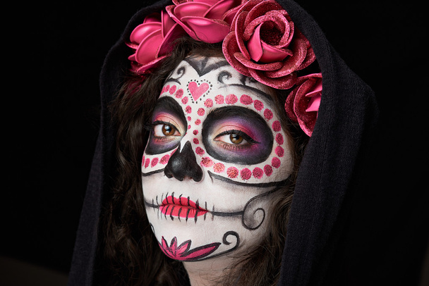 skull woman face - Photo, Image