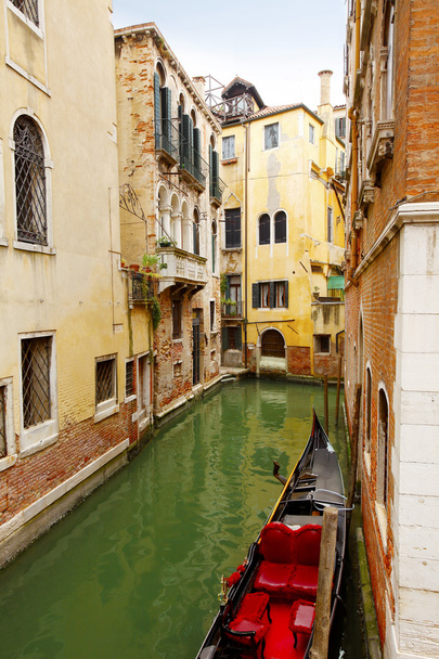 Gondola on the Venetian Lagoon. - Photo, image