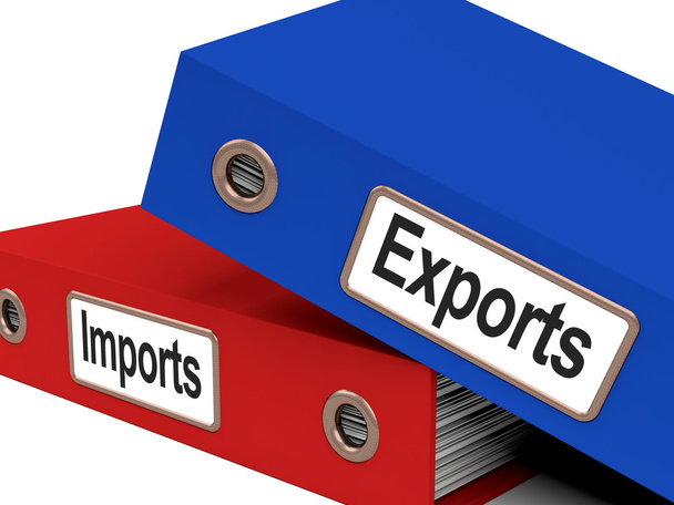 Exportar e importar archivos que muestren comercio internacional o Global Co
 - Foto, Imagen