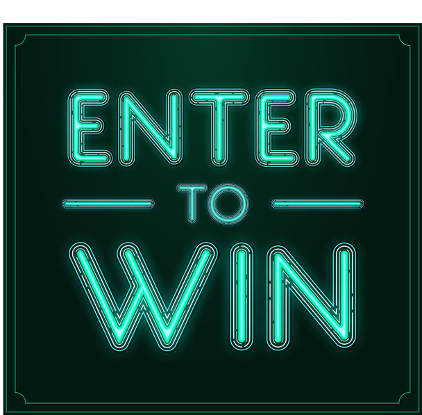 Enter to Win Vector Sign - ベクター画像
