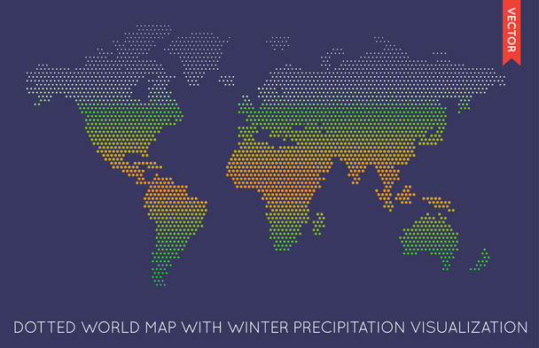 Weltkarte - Vektor, Bild