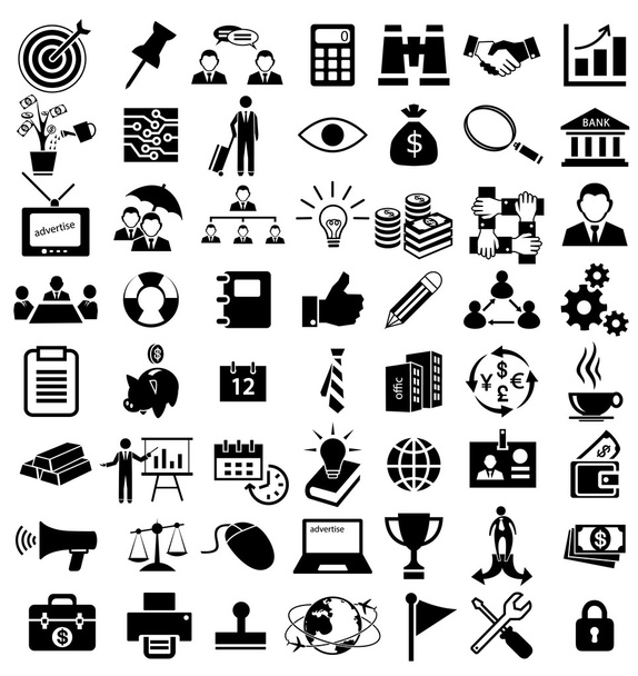business icon set - Вектор, зображення
