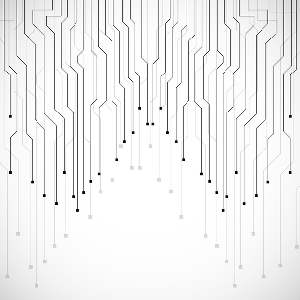 Placa de circuito abstrata, fundo de tecnologia, ilustração vetorial
 - Vetor, Imagem