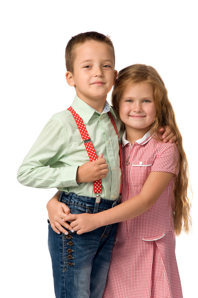 друзья мальчик и девочка
 - Фото, изображение