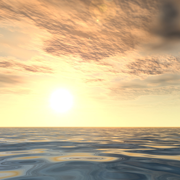 paysage marin avec de l'eau et des vagues
  - Photo, image