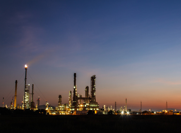 Oil refinery plant  - Photo, Image