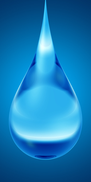 Капля дождевой воды
 - Фото, изображение