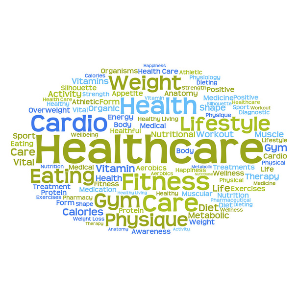 health word cloud  - Photo, Image