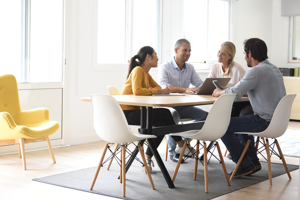 people meeting around table in office - Photo, image