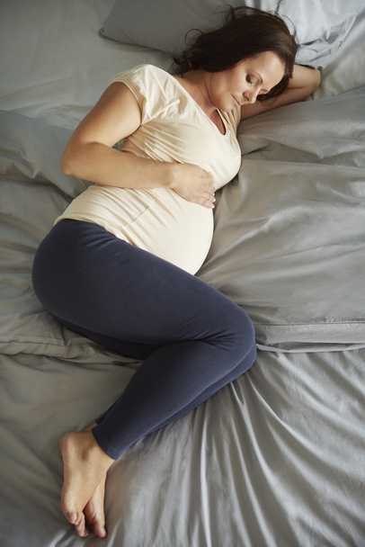 Woman in last month of her pregnancy - Zdjęcie, obraz