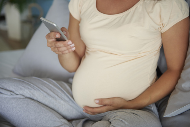 jövő anya, terhes nő - Fotó, kép