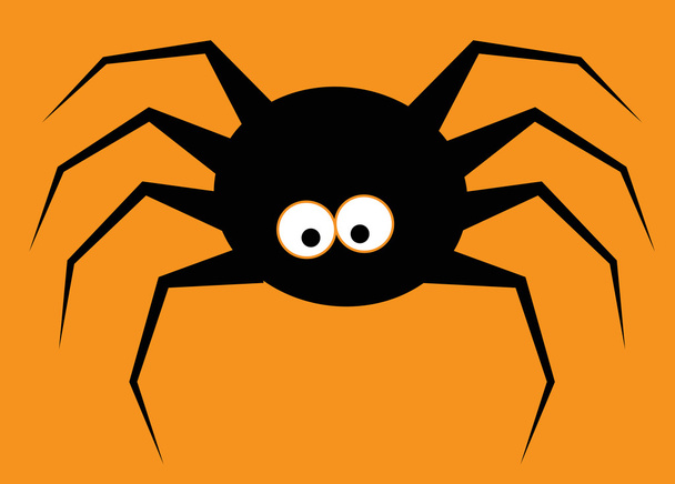 Happy Halloween Spider - Vector, Imagen