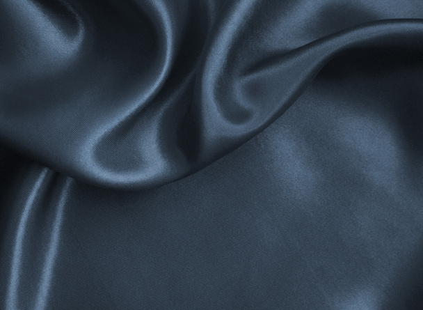Smooth elegant grey silk or satin texture as background   - Fotó, kép