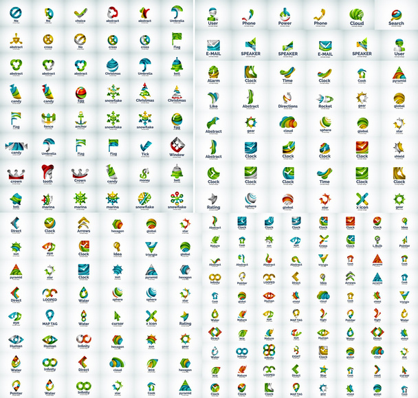 Mega raccolta di icone logo web
 - Vettoriali, immagini