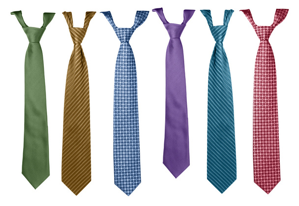 Красочные галстуки
 - Фото, изображение