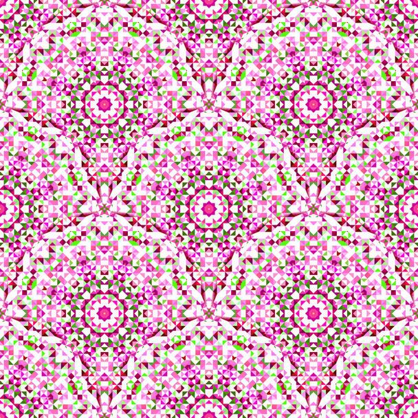 Ornamental Seamless Pattern. Abstract Geometrical Vector Background. - Vetor, Imagem