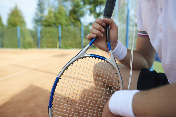 Tenis maçında kırmak - Fotoğraf, Görsel