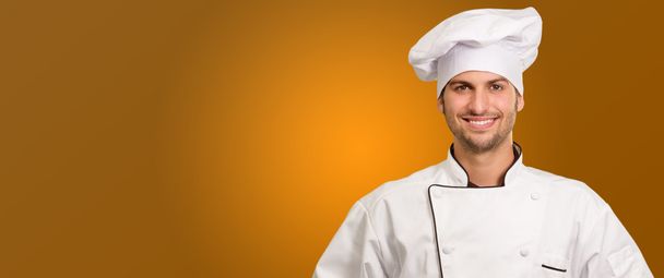 Портрет чоловіка шеф-кухаря
 - Фото, зображення
