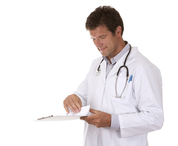 doctor holding notes - Photo, Image