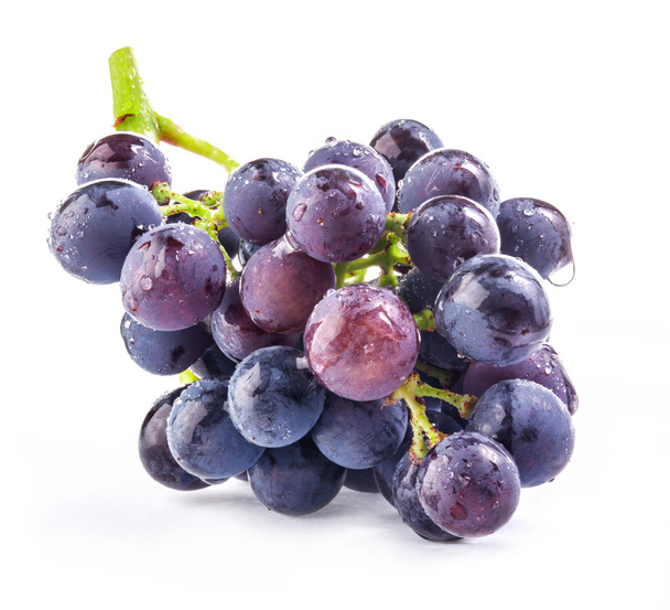 Winogrona z kroplami wody - Zdjęcie, obraz