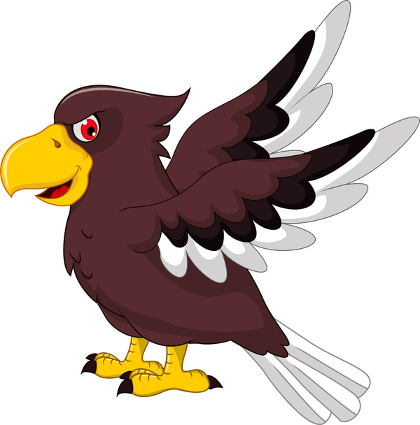 Милий мультфільм орел літати - Фото, зображення