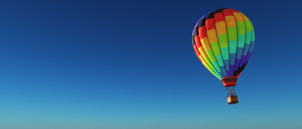 heteluchtballon  - Foto, afbeelding